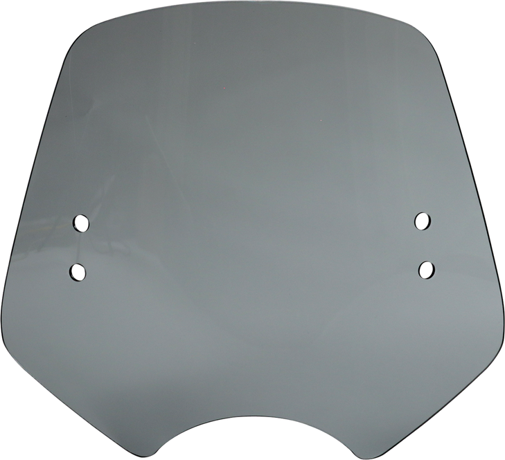 Memphis Shades Shooter Windshield - Black Smoke Mem16112