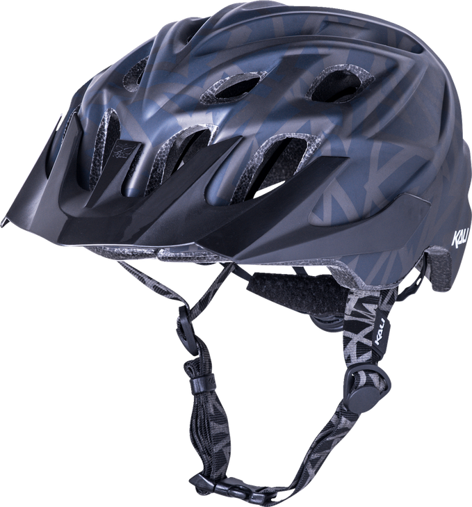 Kali Youth Chakra Plus Helmet - Pyramid - Matte Black 0221421112