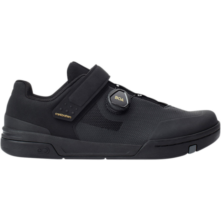 Crankbrothers Stamp Boa Flat Shoes - Black/Gold - Us 11.5 Stb01080A-11.5