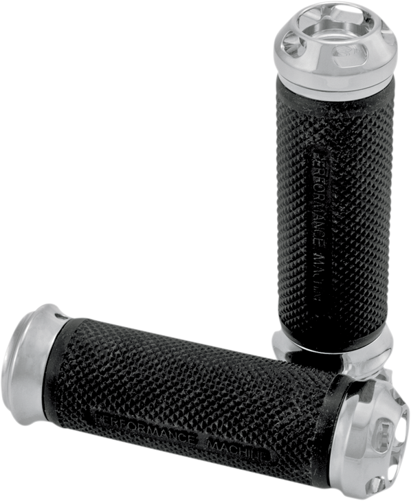 Performance Machine (Pm) Grips - Apex - Elite - Cable - Chrome 0063-2043-Ch