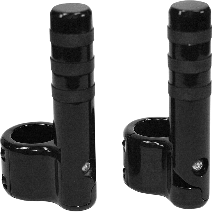 Lindby Clamp-On 3-Band Footpeg - Black Bl715