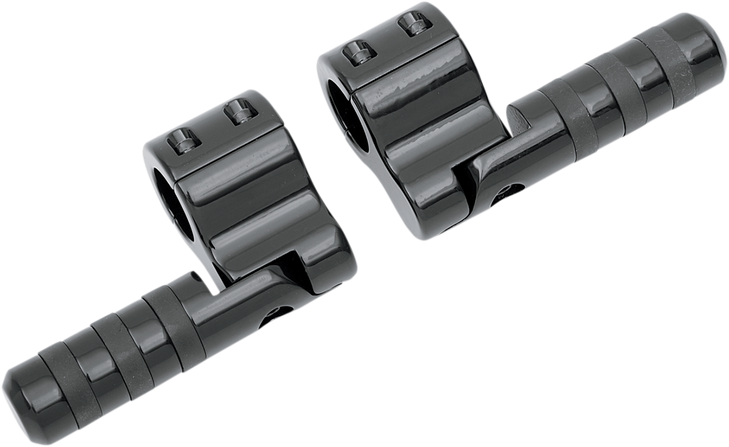 Lindby Clamp-On Wide Footpeg - Black Bl815