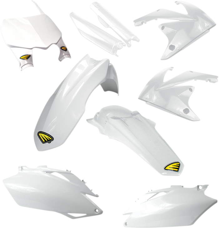 Cycra Body Kit - Powerflow - White 1Cyc-9304-42