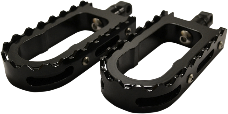 La Choppers Bmx Footpegs - Black La-7205-01B