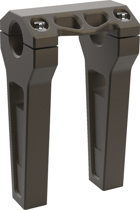 La Choppers Risers - Straight - 6" X 1-1/4" - Bronze La-7480-06Z