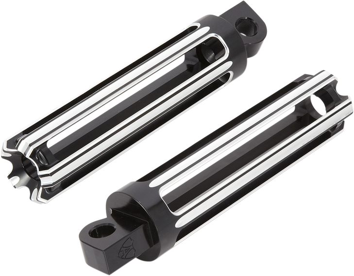 Arlen Ness Footpegs - 10 Gauge - Black 06-114