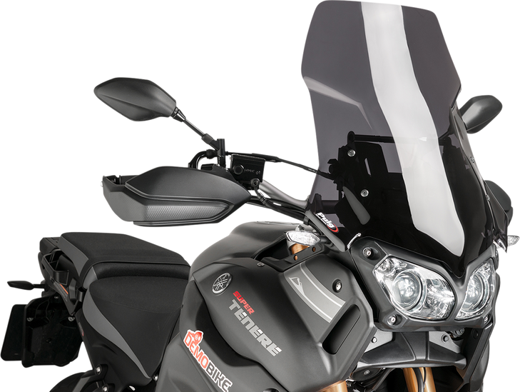 Puig Hi-Tech Parts Touring Windscreen - 22-5/8" - Dark Smoke - Xt1200Z 7541F