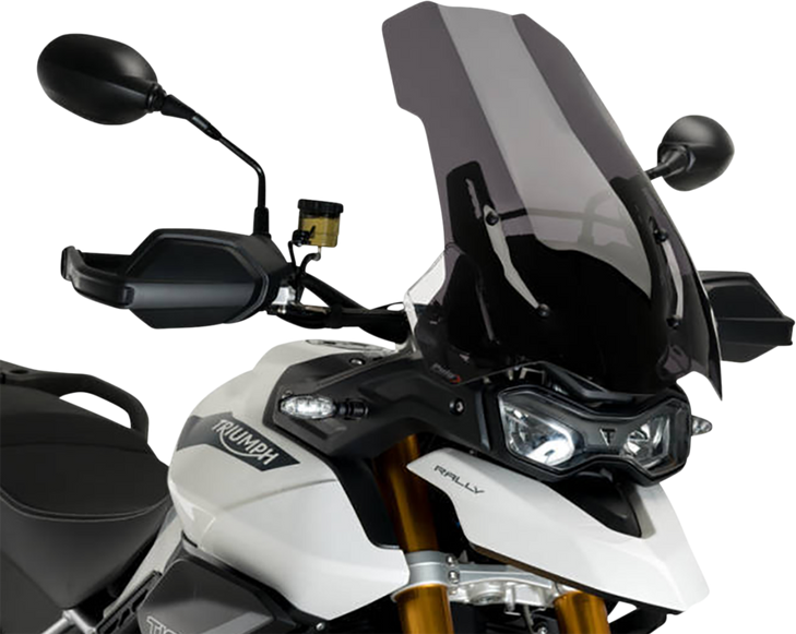 Puig Hi-Tech Parts Touring Windscreen - 18-3/4" - Clear - Triumph 20375W