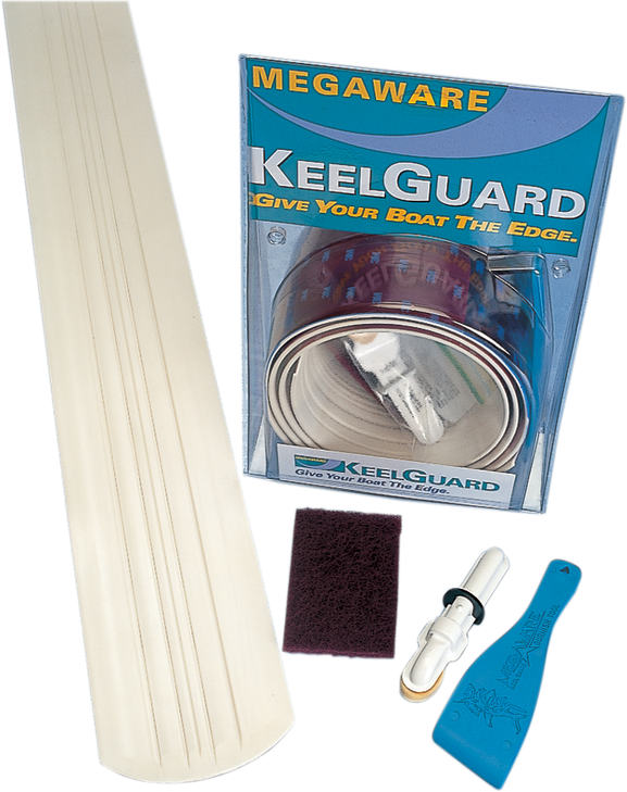 Keel Guard Keel Protector - 6' - White 20106