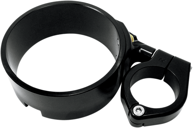 Joker Machine Speedometer Ring With Swivel Clamp - Black Anodized - For 39 Mm Fork Tube 10-315B