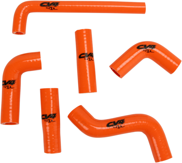 Cv4 Performance Radiator Hose Kit - Orange - Ktm Sfsmbc51O