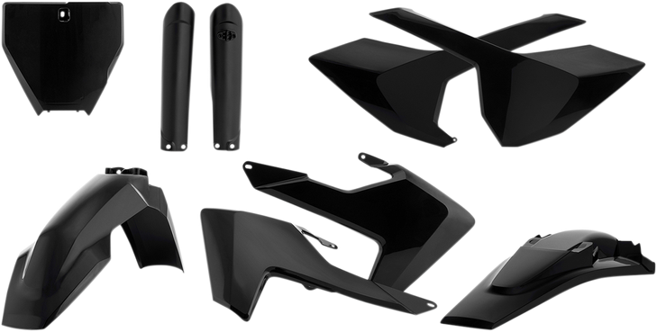 Acerbis Full Replacement Body Kit - Black 2462600001