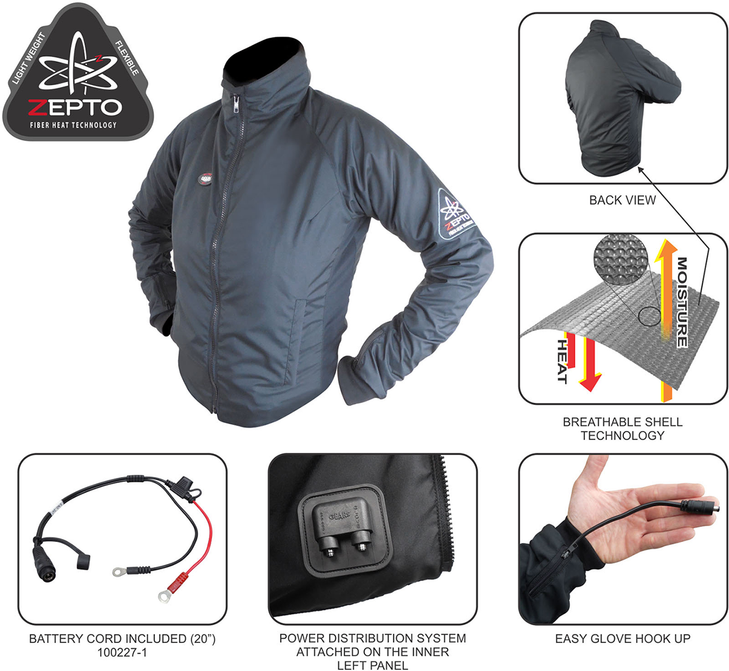 Gears Canada Women'S Gen X-4 Heated Jacket Liner - Black - Medium 100311-1-M