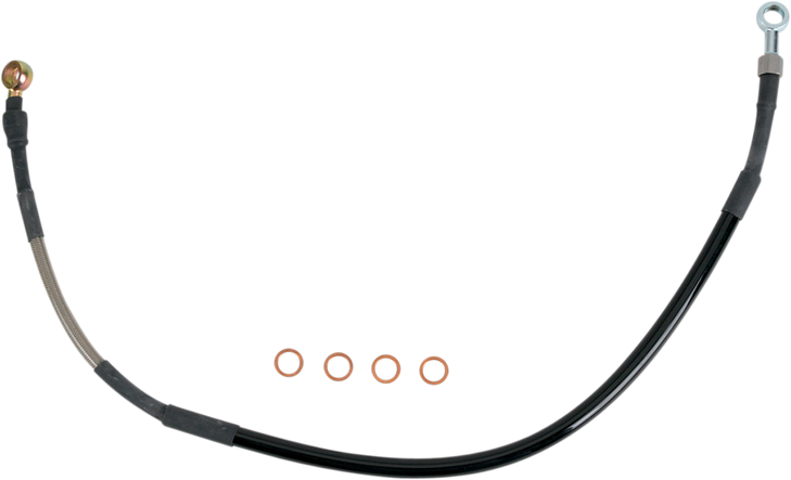 Moose Racing Brake Line - Rear - Stainless Steel - Yamaha Y01-2-010/P