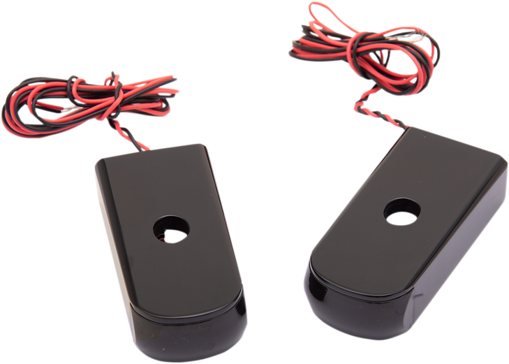 Alloy Art Strut Light - Led - Smoke/Red Black Ssl-Sb-2B