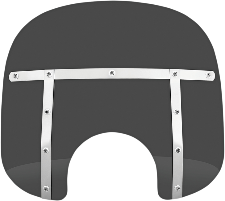 Memphis Shades Fats Windshield - 13" - Headlight - Dark Black Smoke Mem31110