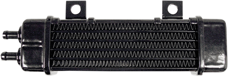 Jagg Oil Coolers Universal Oil Cooler - 6-Row - Gloss Black 3050