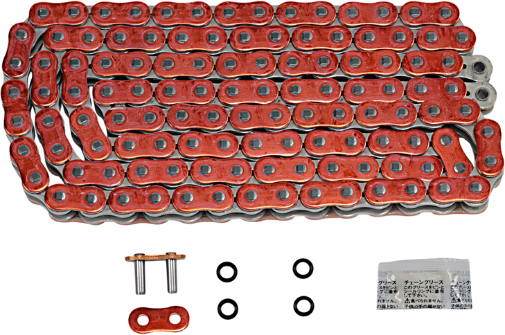 Ek 525 Zvx3 - Sportbike Chain - 120 Links - Orange 525Zvx3-120Ao