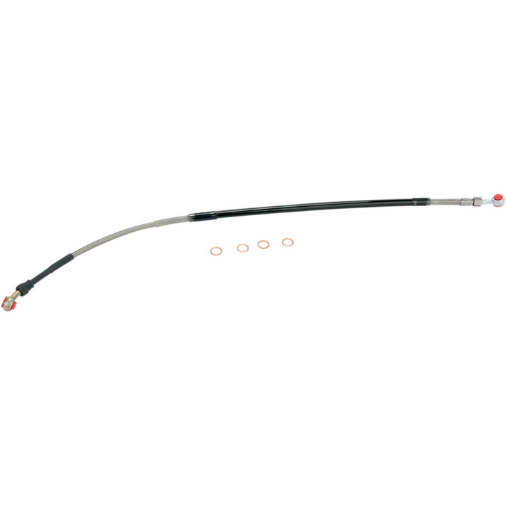Moose Racing Brake Line - Rear - Stainless Steel - Dr-Z 400 Sm S01-2-035/P