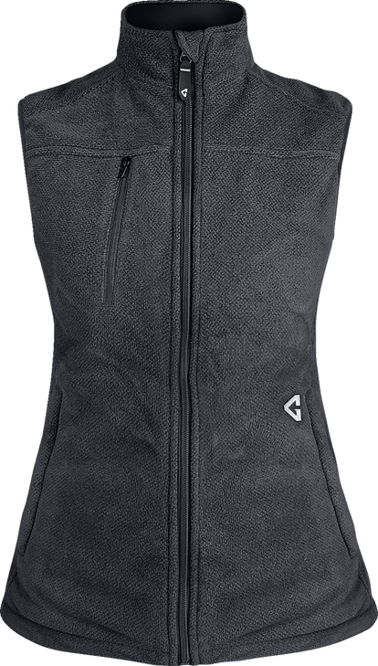 Women'S 7V Thermite Heated Fleece Vest 2.0 - Gray - Large Ger-Tfvst-7V-W-Gl