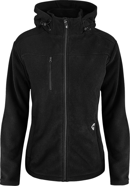 Gerbing Heated Clothing Women'S 7V Thermite Fleece Heated Jacket 2.0 - Black - Xl Ger-Tfjkt-7V-W-B-Xl