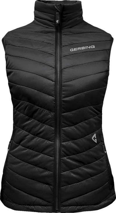 Women'S 7V Khione Puffer Heated Vest 2.0 - Black - Medium Ger-Kpvst-7V-W-B-M