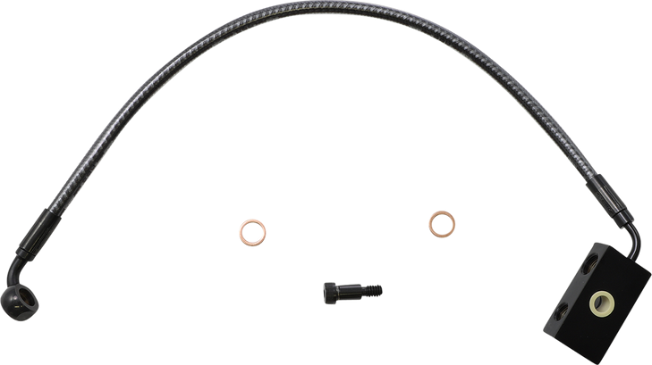 Magnum Shielding Brake Line - Lower - Karbonfiber As77027