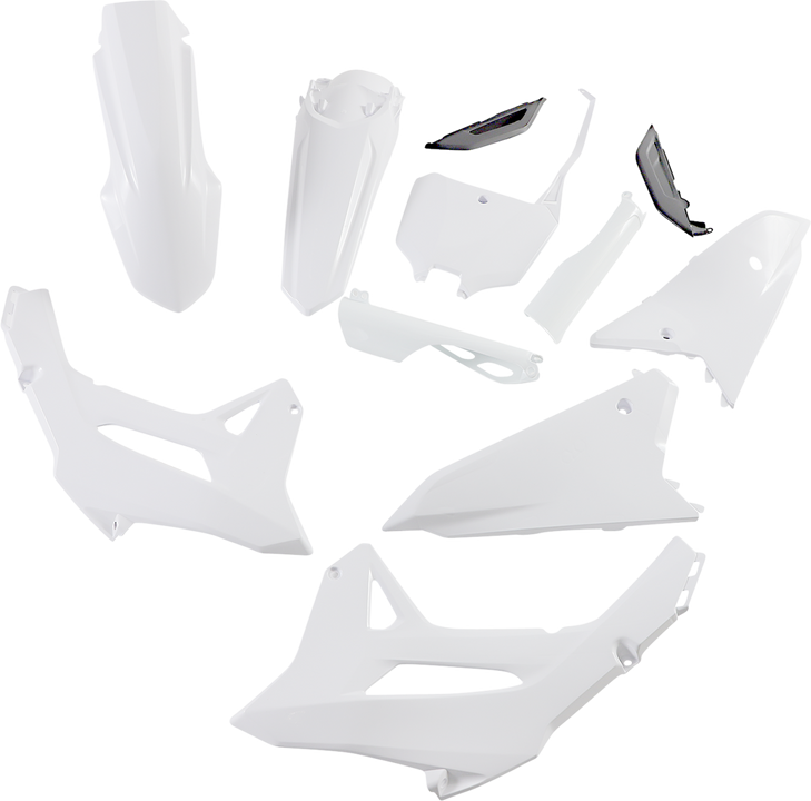 Acerbis Full Replacement Body Kit - White/Black 2858921035