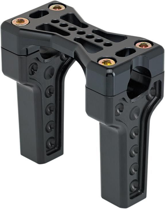 Joker Machine Risers - Straight - Bridge - Black 03-864-1B