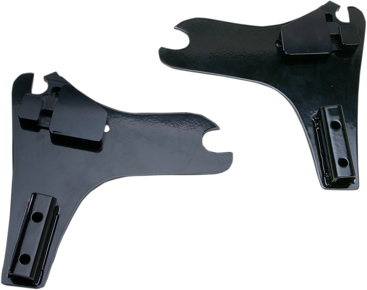Cycle Visions D-Tach Side Plates - Flh - Black Cv-8080B