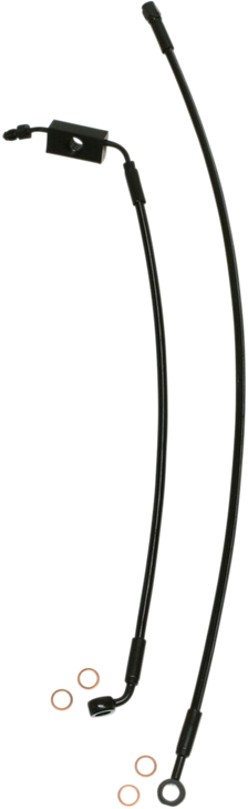 Magnum Shielding Brake Line Kit - Xr - Black Sbb1326-31