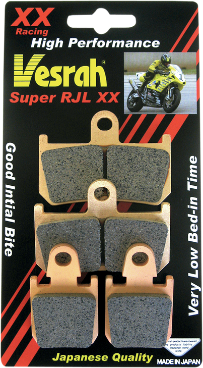 Vesrah Jl Sintered Metal Brake Pads - Vd-277Rjl-Xx Vd-277Xx