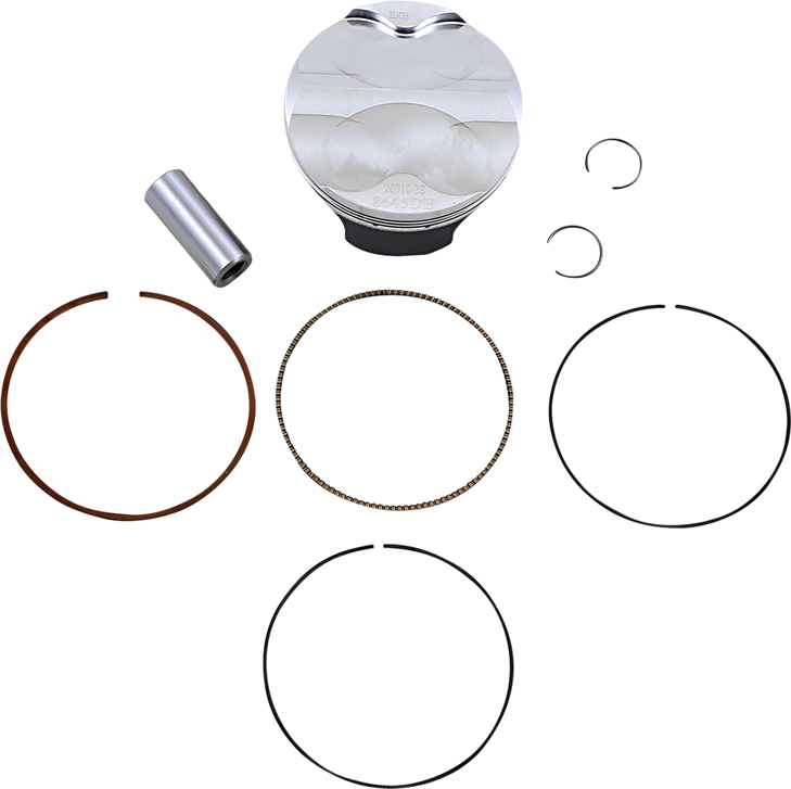 Wossner Piston Kit - 75.97 Mm - Husaberg | Ktm 8645Db