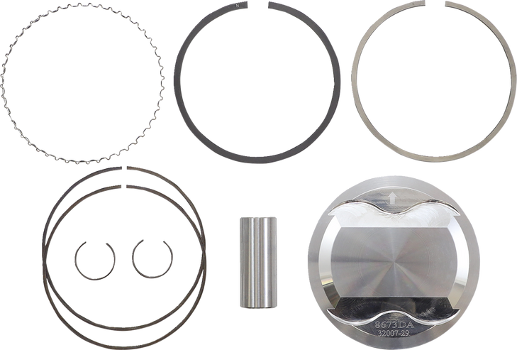 Wossner Piston Kit - 101.94 Mm - Yamaha 8673Da