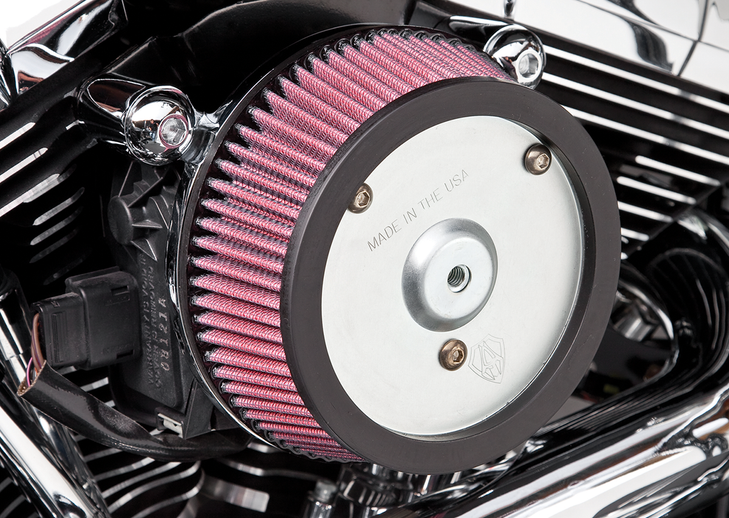 Arlen Ness Big Sucker Air Cleaner Kit - Chrome - Stage I 18-446