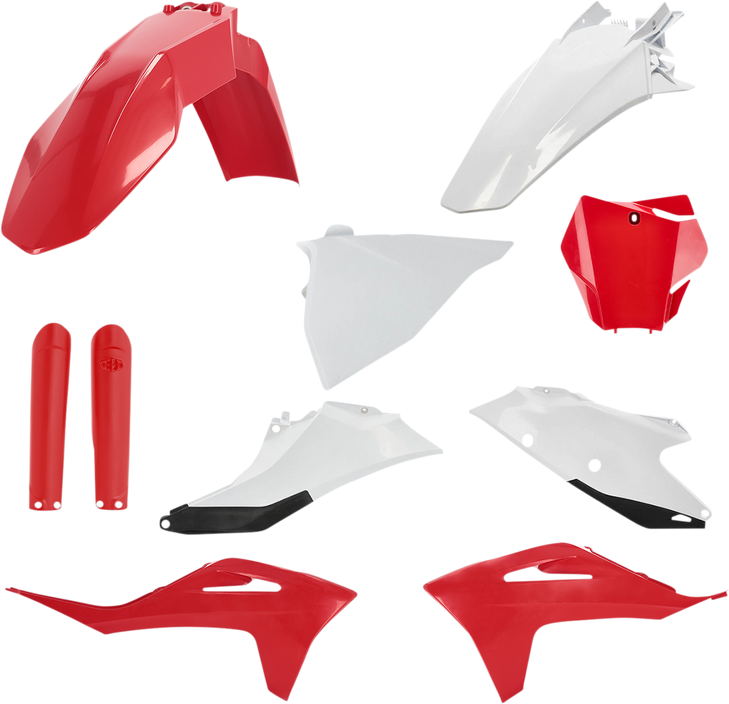 Acerbis Full Replacement Body Kit - Red/White 2872791005