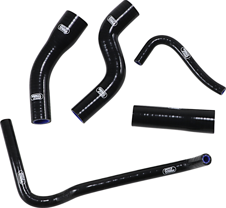 Samco Sport Radiator Hose Kit - Black - Triumph Tri-1Bk