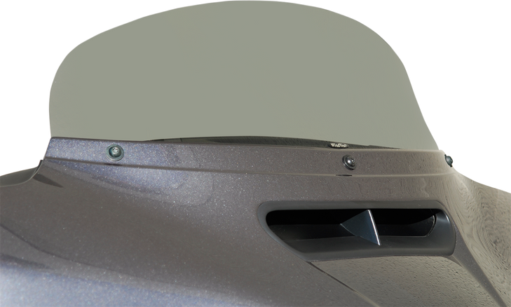 Wind Vest Windshield - 6" - Dark Smoke 65-6040