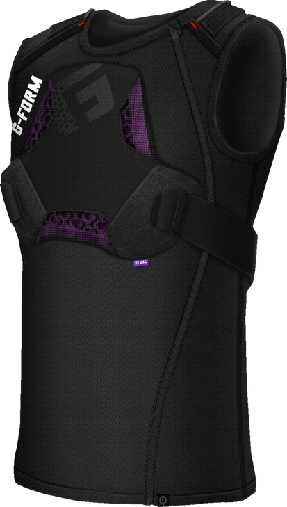 G-Form Mx Spike Chest + Back Shirt - Black - Medium Mxs01121014