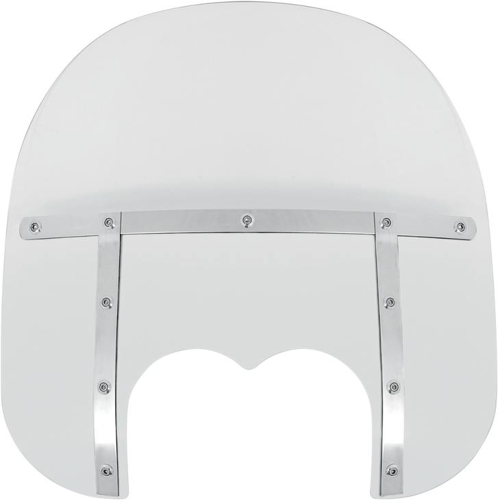 Memphis Shades Fats Windshield - 15" - Clear - Fxdf Mem6730
