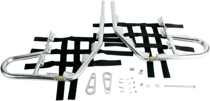 Motorsport Products Nerf Bars - Raptor 660 - Silver 81-3201