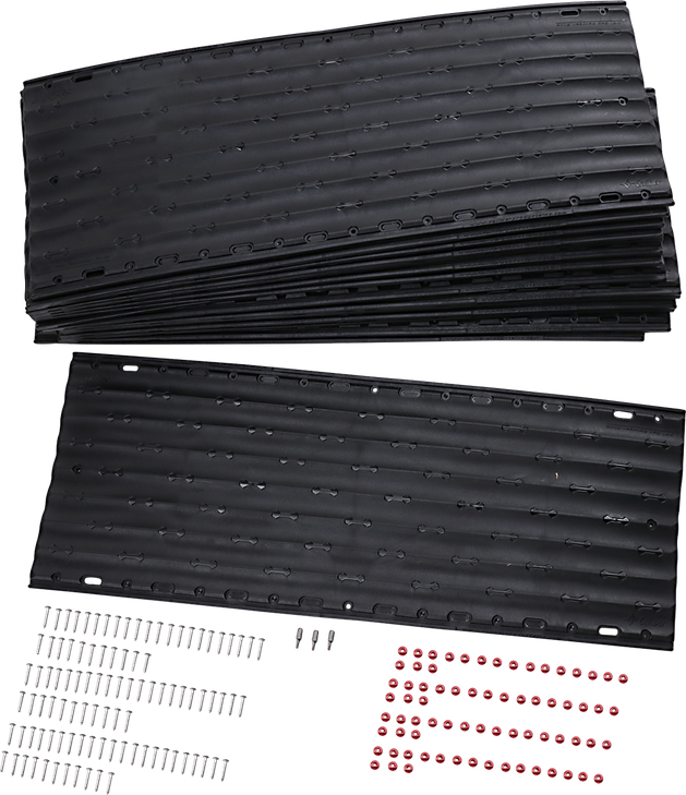 Caliber Lowpro Glides - Wide 12" - 16 Pc Double Set 13378