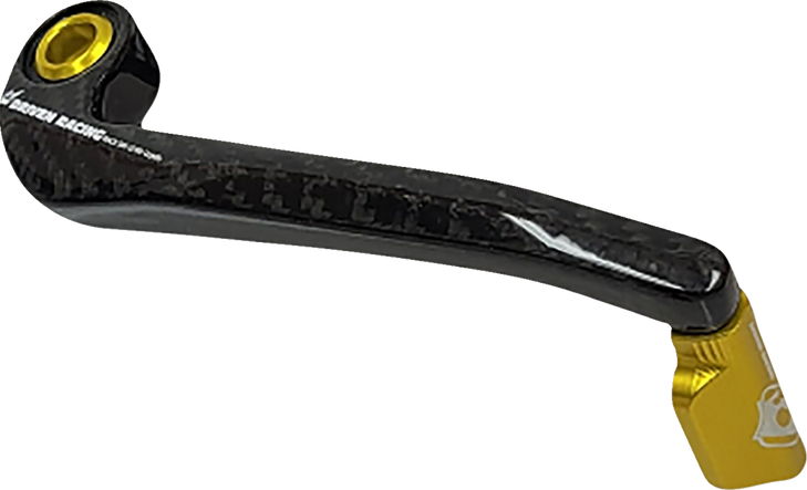 Driven Racing Lever Guard - Carbon Fiber - Brake - Gold Dctdlg-1-Gd