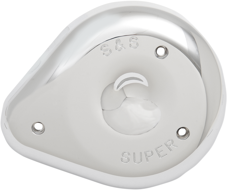 S&S Cycle Teardrop Air Cleaner Cover - Chrome 17-0378