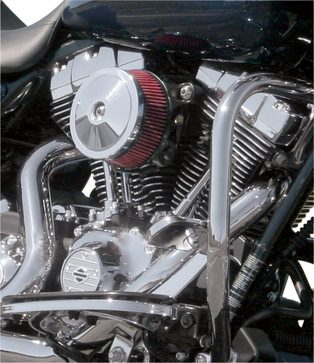 S&S Cycle Air Cleaner Cover - Bob Dome - Chrome 170-0120