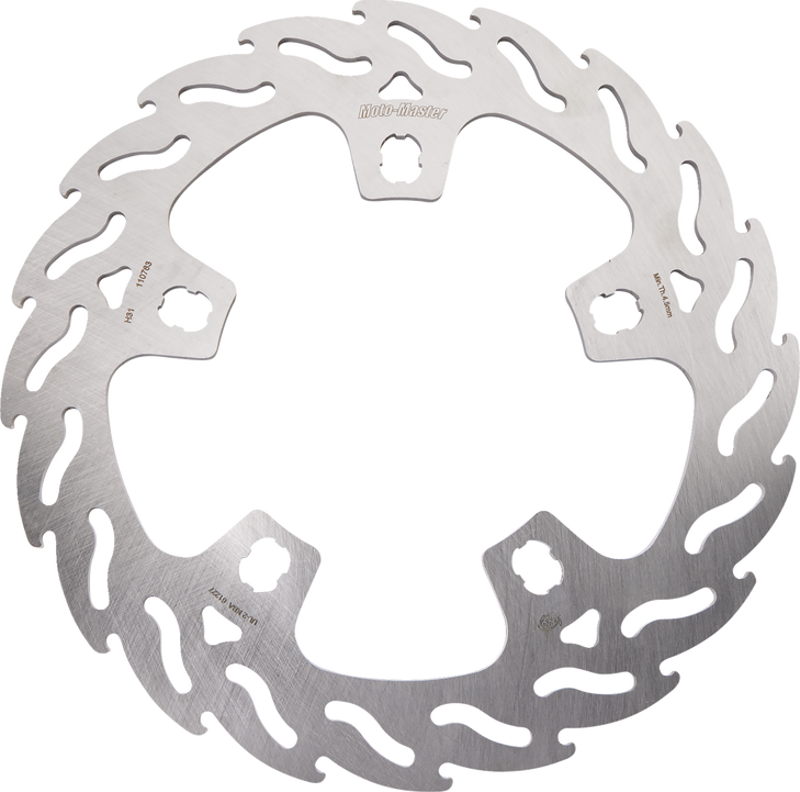 Moto-Master Brake Rotor - Front Right - Flame 110763-Pu