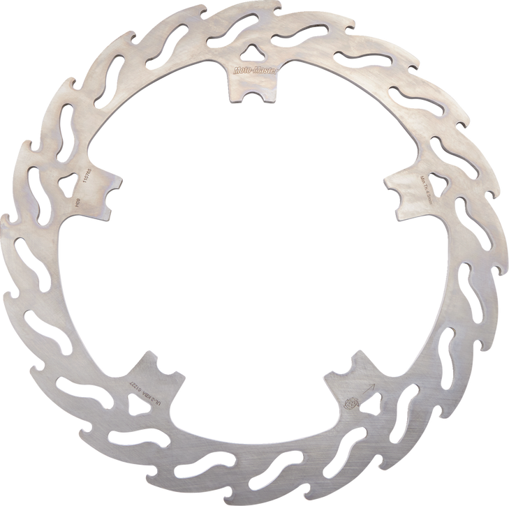Moto-Master Brake Rotor - Front Left - Flame 110765-Pu