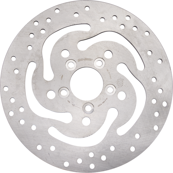 Moto-Master Brake Rotor - Rear - Halo 110864-Pu
