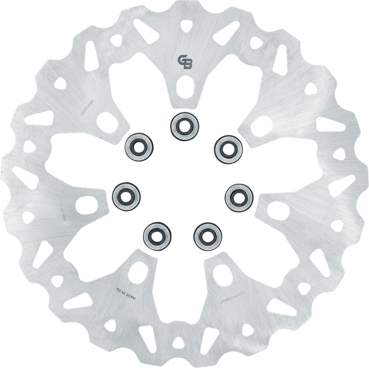 Gbrakes Brake Rotor Front Wave Semi Floating Gbd9016X