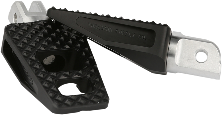Thrashin Supply Co. Front P-54 Footpegs - Black - Softail Tsc-2026-1